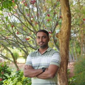 Portrait of Charan Tej T.V.